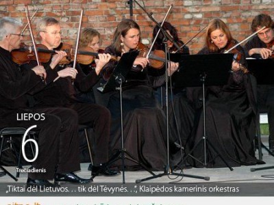 „Tiktai dėl Lietuvos… tik dėl Tėvynės…“
