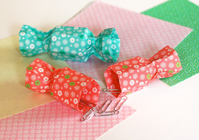 Darbeliai su vaikais: origami saldainių formos dėžutės