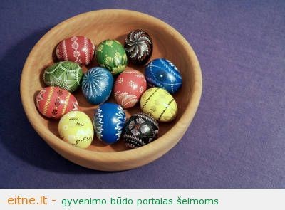Šv.Velykos: kiaušinių marginimo būdai ir ornamentai