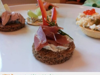 Canape, arba keli receptai vaikų gimtadieniui