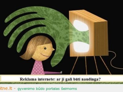 Reklama internete: ar ji gali būti naudinga vaikams?